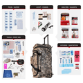 WSK Elite 72-Hour Emergency Evacuation Survival Rolling Bag-0