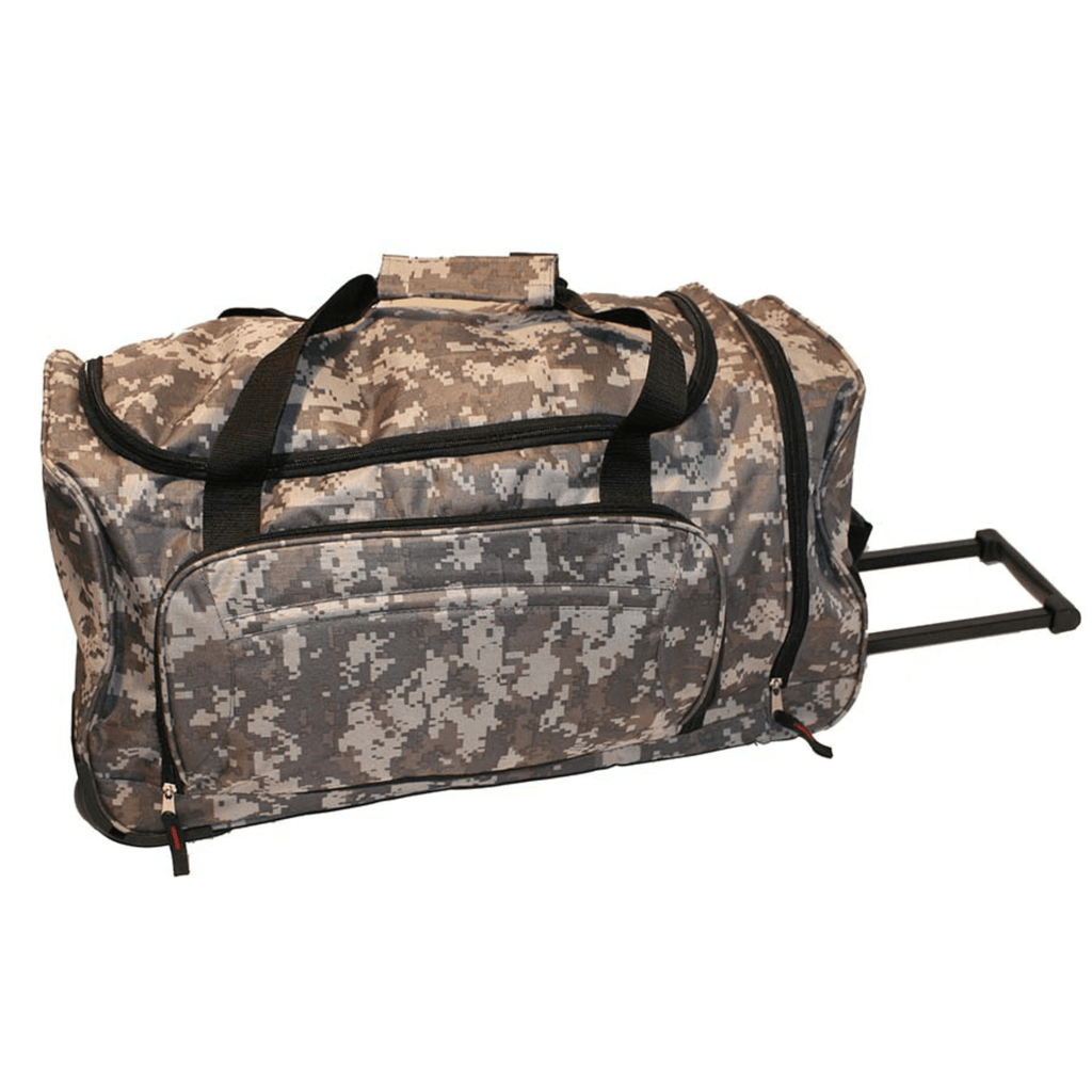 WSK Tactical Survival Bag with Wheels for Emergency Gear-1