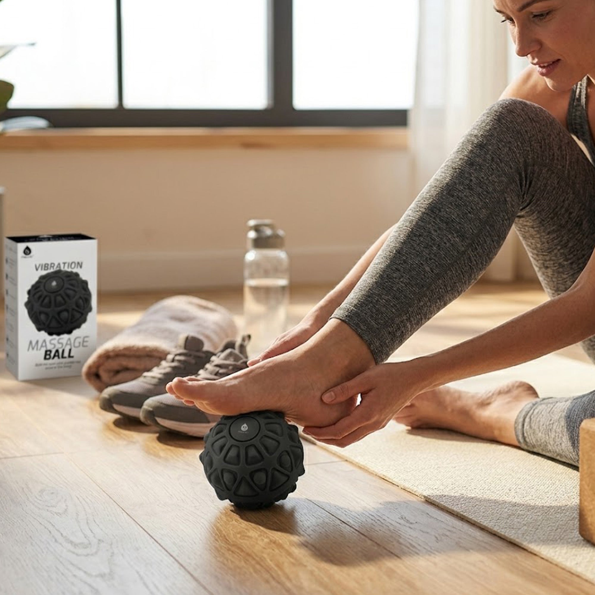 Pursonic Vibrating Massage Ball – Deep Tissue Relief at Your Fingertips-4