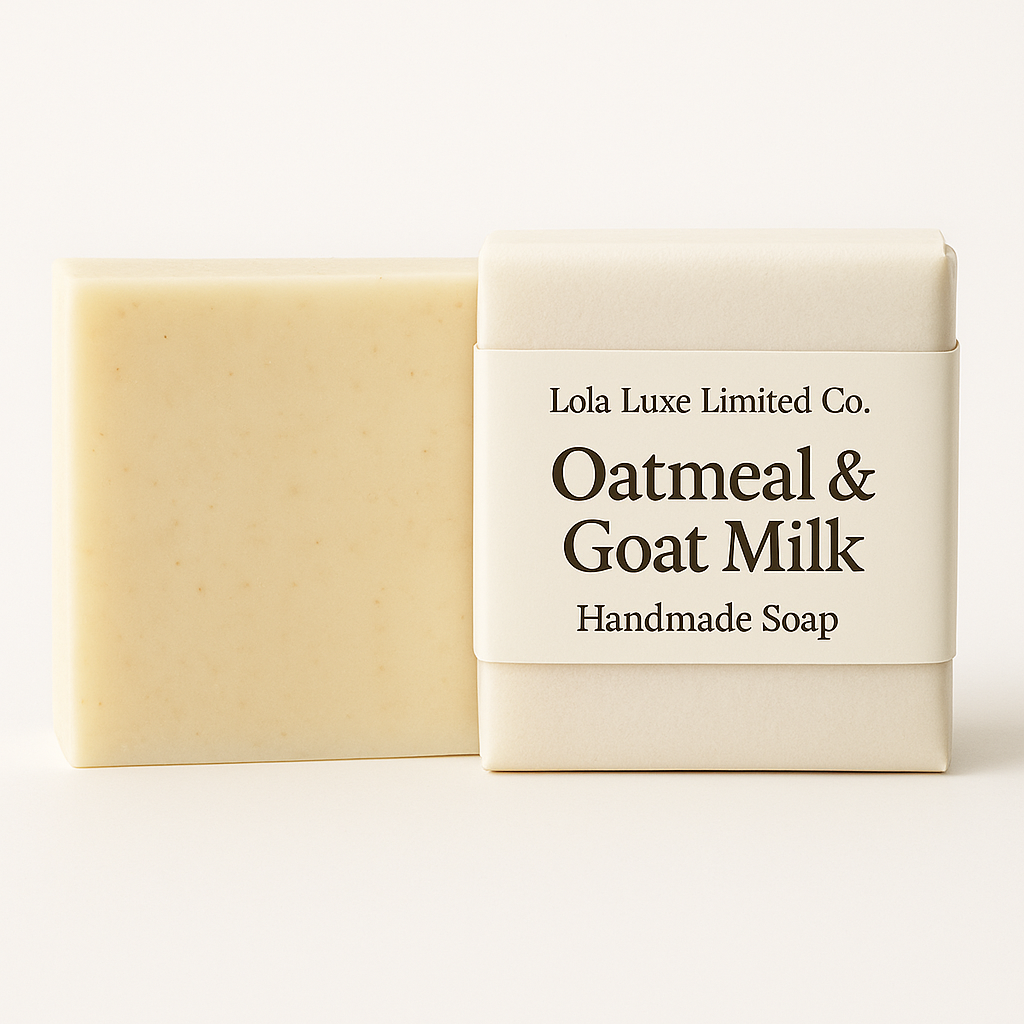 Oatmeal & Goat Milk Handmade Soap-0
