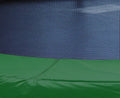 NNEDPE Trampoline 12 ft with Basketball set - Green
