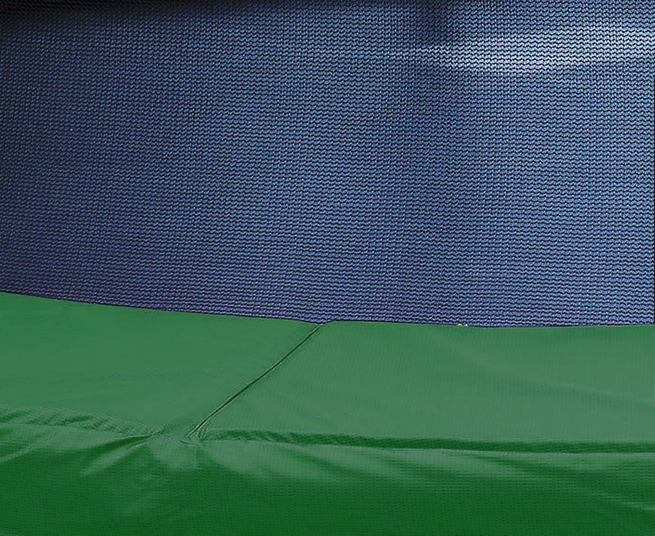 NNEDPE Trampoline 12 ft with Basketball set - Green